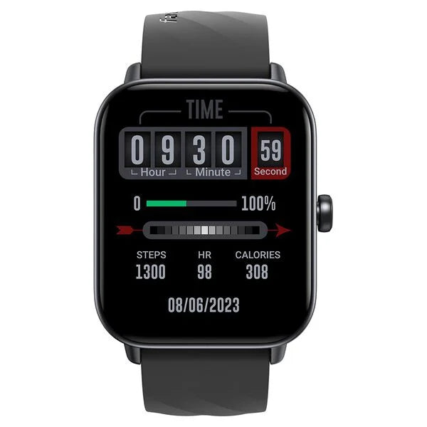 Fastrack Rider with 4.64 cm TFT LCD Display, SingleSync BT Calling Unisex Smart Watch with Black Strap 38100pp01k - KRISHNA WATCH COMPANY