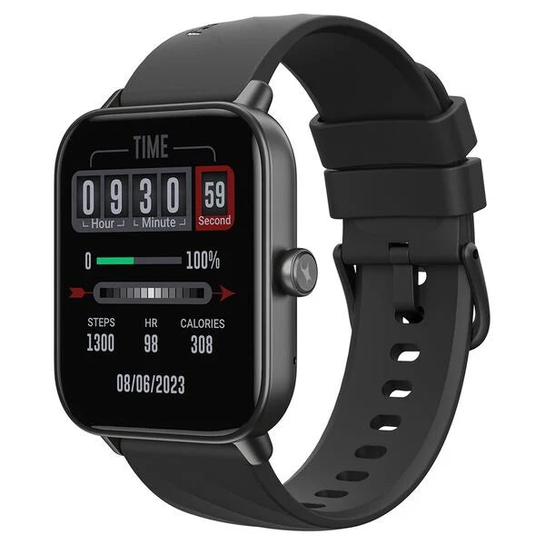 Fastrack Rider with 4.64 cm TFT LCD Display, SingleSync BT Calling Unisex Smart Watch with Black Strap 38100pp01k - KRISHNA WATCH COMPANY