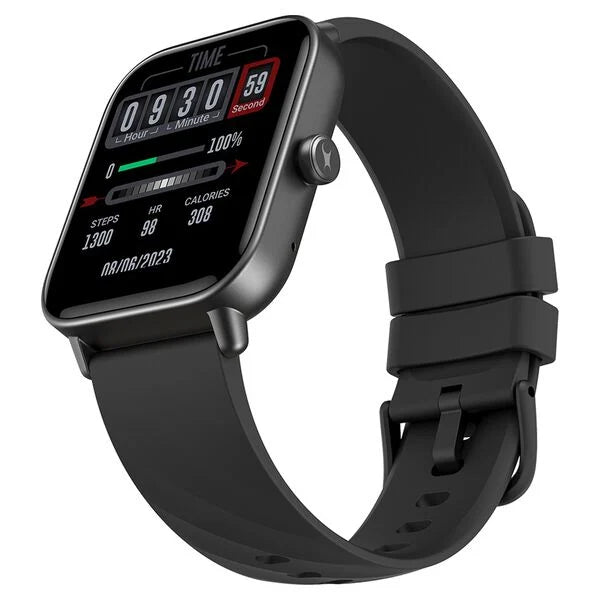 Fastrack Rider with 4.64 cm TFT LCD Display, SingleSync BT Calling Unisex Smart Watch with Black Strap 38100pp01k - KRISHNA WATCH COMPANY