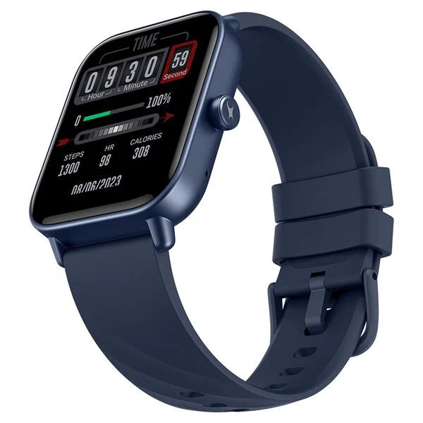 Fastrack Rider with 4.64 cm TFT LCD Display, SingleSync BT Calling Unisex Smart Watch with Blue Strap 38100pp05k - KRISHNA WATCH COMPANY