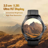 Fastrack Rogue with 3.5 CM UltraVU HD Display Sporty Smartwatch Functional Crown with AI Coach and Auto Multisport Recognition 38102pp03