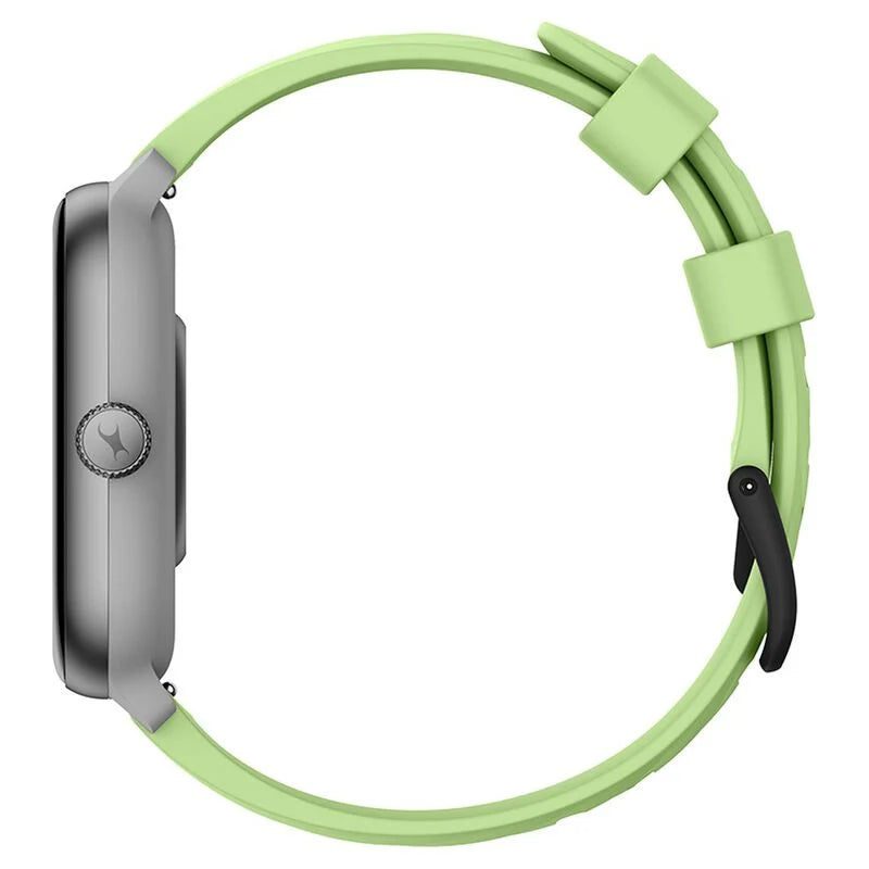 Fastrack Nitro Pro with 4.69cm AMOLED Display, AOD, Functional Crown, BT Calling Smartwatch with Fluoroscent Green Strap 38105PP05 - KRISHNA WATCH COMPANY