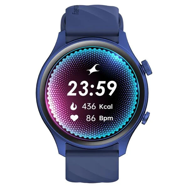 Fastrack Vivid Pro Smart dial Silicone Strap Watch for Unisex - 38110PP03