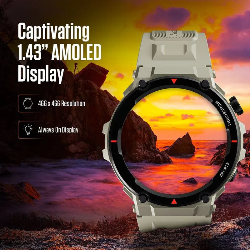 Fastrack Xtreme Pro with 3.6 cm AMOLED Display-38111PP01 - KRISHNA WATCH COMPANY