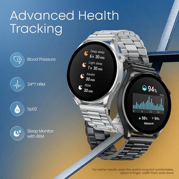 Fastrack Dezire FX1 with 3.5 CM UltraVU Display with Functional Crown,SingleSync BT Calling 38126wm01 - KRISHNA WATCH COMPANY