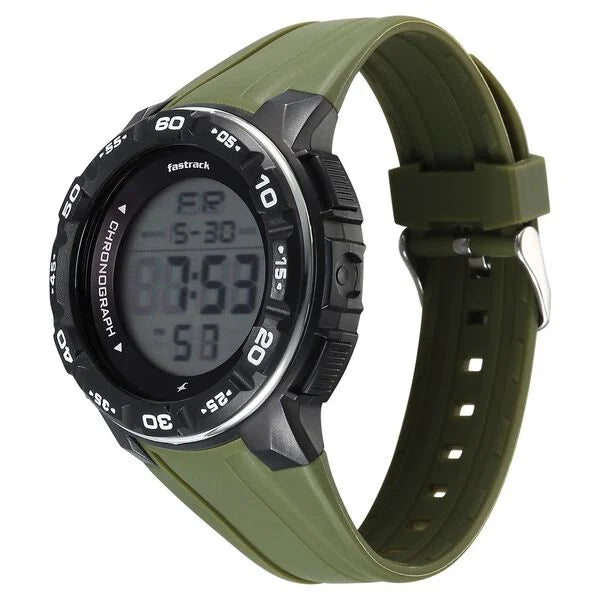 Fastrack StreetStyle Digital Dial Watch For Unisex 38129pp01w - KRISHNA WATCH COMPANY