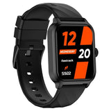 Fastrack Rave FX2 with 4.64 cm UltraVU HD Display, SingleSync BT Calling, Functional Crown with Black Strap 38138pp01