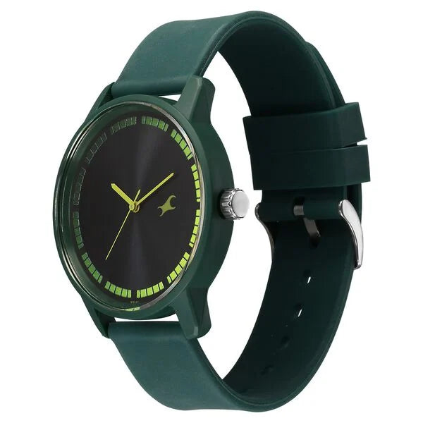 Fastrack Tees Urbanique Quartz Analog watch For Guys - 38145PP01W - KRISHNA WATCH COMPANY