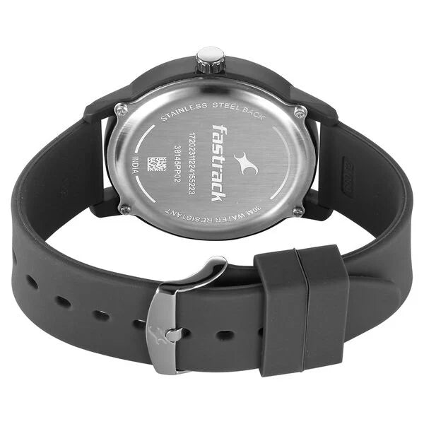 Fastrack Tees Urbanique Quartz Analog watch For Guys 38145pp02w - KRISHNA WATCH COMPANY