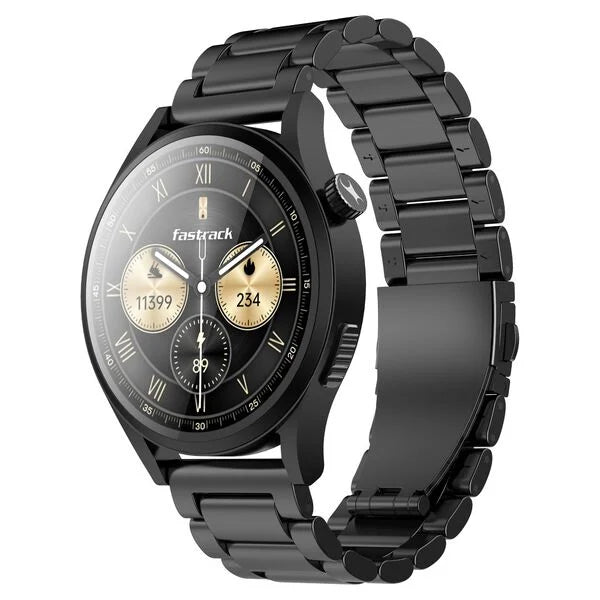 Fastrack Radiant FX4 Smart Stainless Steel Strap Watch For Unisex 38158nm01 - KRISHNA WATCH COMPANY