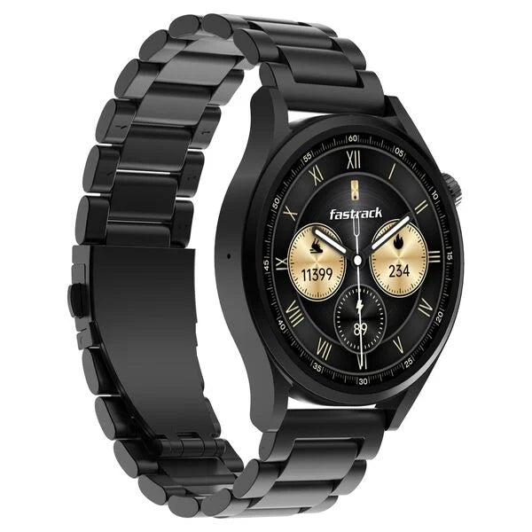 Fastrack Radiant FX4 Smart Stainless Steel Strap Watch For Unisex 38158nm01 - KRISHNA WATCH COMPANY