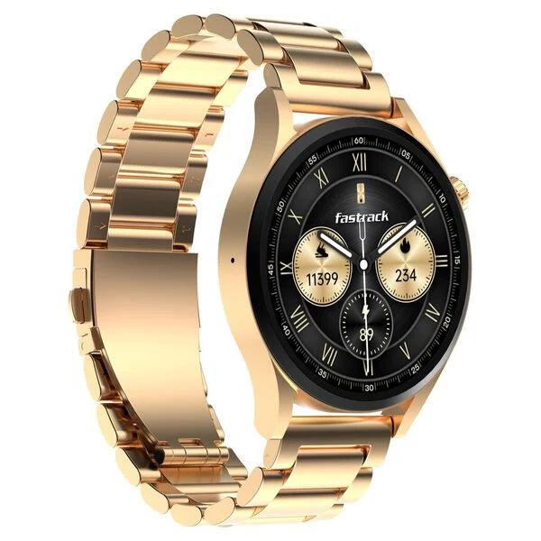 Fastrack Radiant FX4 Smart Stainless Steel Strap Watch For Unisex 38158wm01 - KRISHNA WATCH COMPANY