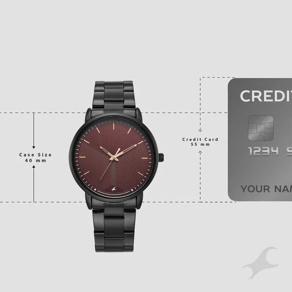 FASTRACK Stunner X Analog Watch - 38159NM03 - KRISHNA WATCH COMPANY