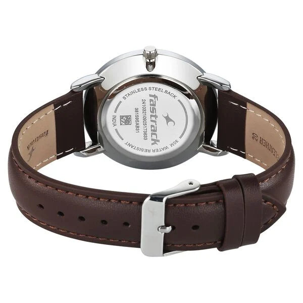 FASTRACK Stunner X Analog Watch - 38159SL02 - KRISHNA WATCH COMPANY