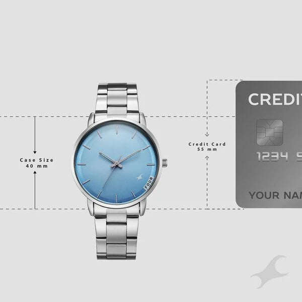 FASTRACK Stunner X Analog Watch - 38159SM06 - KRISHNA WATCH COMPANY