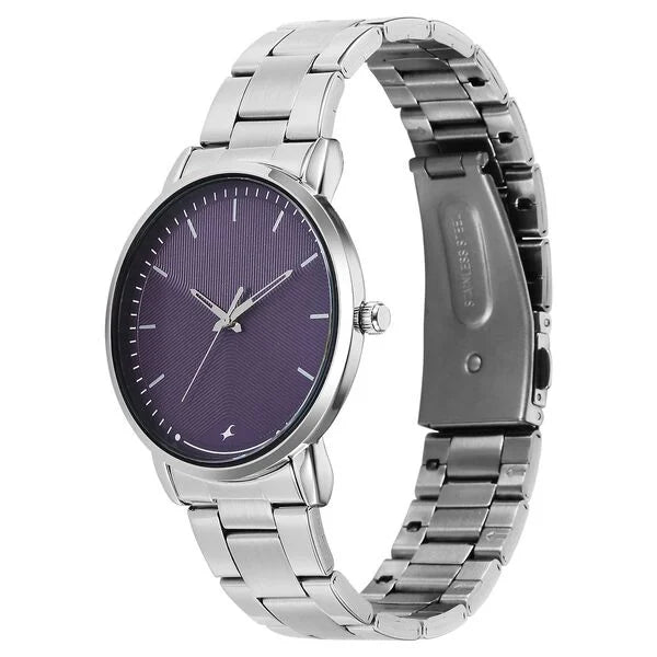 Fastrack Quartz purple Dial Analog Men's Watch - 38159SM08 - KRISHNA WATCH COMPANY