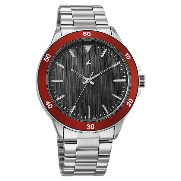 Fastrack Stunners Watch For Guys 38160km01 - KRISHNA WATCH COMPANY
