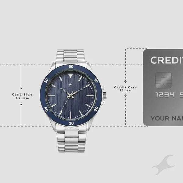 FASTRACK Stunner X Analog Watch - 38160KM03 - KRISHNA WATCH COMPANY