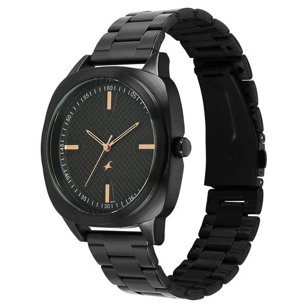 Fastrack Stunners X Quartz Analog Watch For Guys - 38161NM01 - KRISHNA WATCH COMPANY