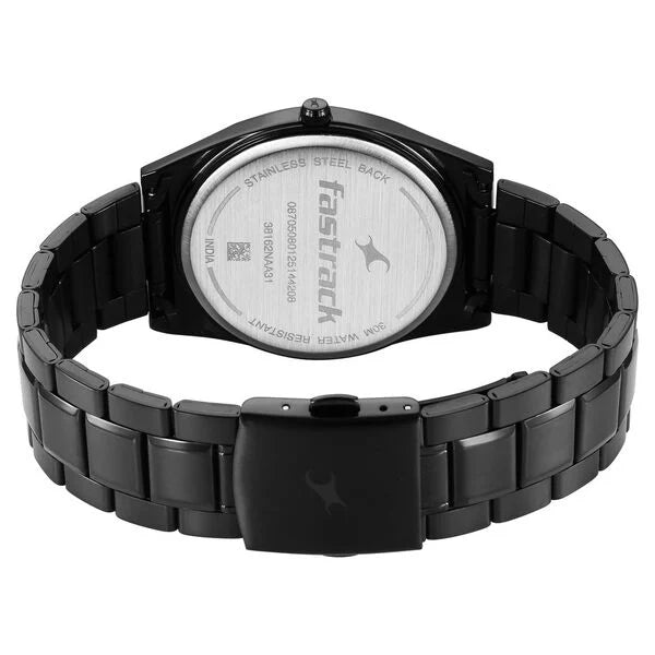 Fastrack Stunners X Quartz Analog Watch For Guys - 38162NM02 - KRISHNA WATCH COMPANY