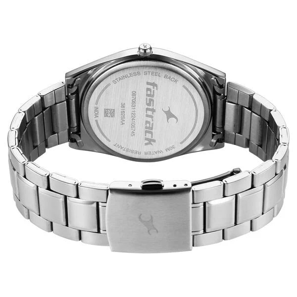 Fastrack Stunners X Quartz Analog Green Dial Watch For Guys - 38162SM02 - KRISHNA WATCH COMPANY
