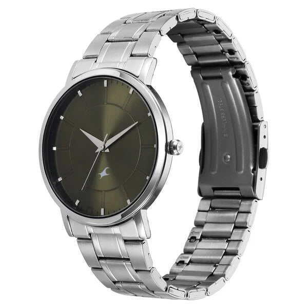 Fastrack Stunners X Quartz Analog Watch For Guys - 38163SM02 - KRISHNA WATCH COMPANY