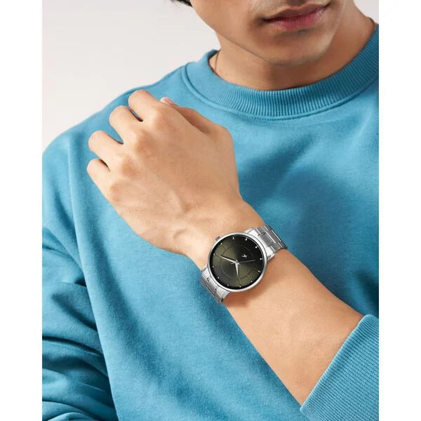 Fastrack Stunners X Quartz Analog Watch For Guys - 38163SM02 - KRISHNA WATCH COMPANY