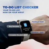 Fastrack VOX Plus - 4.69 cm Ultra Vu Display, To do list, Offline Voice Commands, Functional Crown, IP68 Smartwatch 38175pp01k - KRISHNA WATCH COMPANY