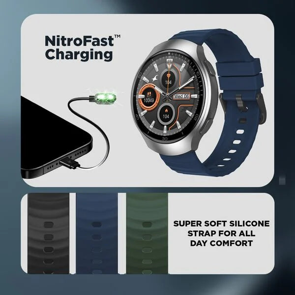 Fastrack VOX CirQ Smartwatch 38183pp03k - KRISHNA WATCH COMPANY