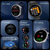 Fastrack Revoltt R3 Pro Smartwatch with 1.43" AMOLED Display Dynamic 60Hz Refresh SpO2 Sleep Functional Crown IP68 38209qp01k