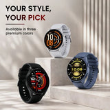 Fastrack Smart Revoltt XR1 Pro Smartwatch with 3.63 cm AMOLED Display 38227PP03K