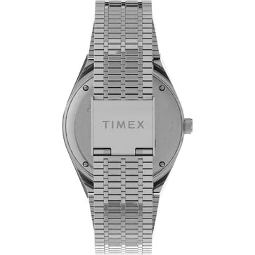 Timex 3 Hands Men's Analog Black Dial Coloured Quartz Watch, Round Dial With 38 Mm Case Width - TW2U61800U9 - KRISHNA WATCH COMPANY