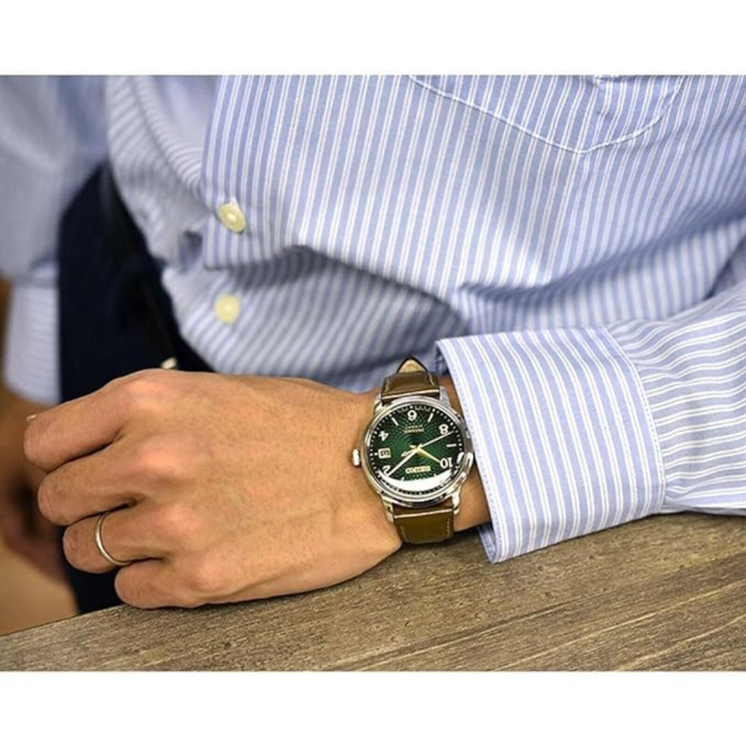 Seiko Presage Green SRPE45J1 - KRISHNA WATCH COMPANY