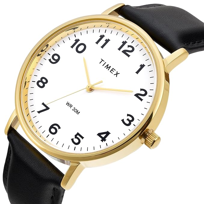 TIMEX White Round Dial Analog Mens Watch - TWTG12202 - KRISHNA WATCH COMPANY