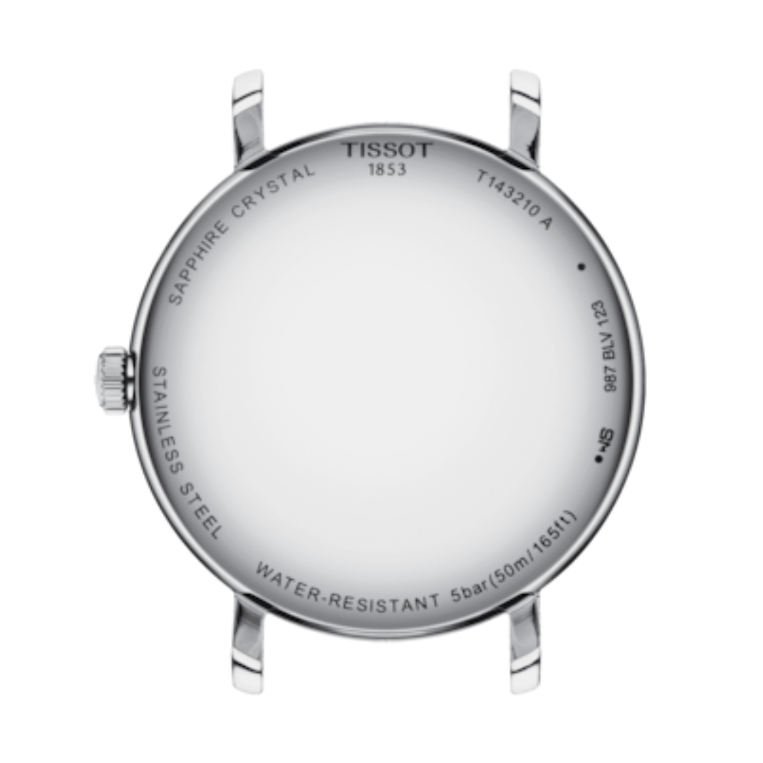 Tissot Unisex T-classic Round White Watches T1432101101101 - KRISHNA WATCH COMPANY