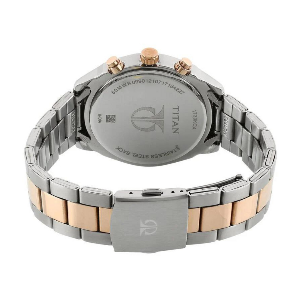 Titan Bandhan White Dial Stainless Steel Strap Watches - 17332570KM01 - KRISHNA WATCH COMPANY