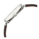 Titan Neo Curve Quartz Analog with Date With Date Blue Dial Brown Leather Strap Watch for Men 1885SL03