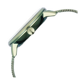 Titan Modern Classics Green Dial Quartz Multifunction Stainless Steel Strap Watch for Men 94006QM03