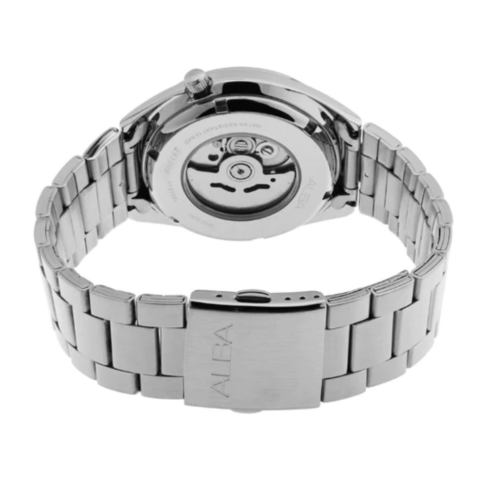 Alba Ice Blue Mechanical AL4321X1 - KRISHNA WATCH COMPANY