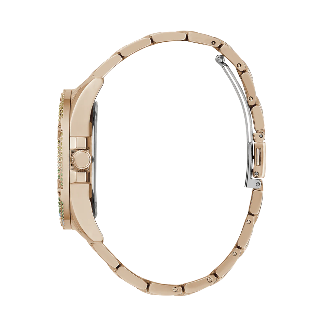 Guess Ladies Rose Gold Tone Multi-function Watch GW0464L5 - KRISHNA WATCH COMPANY