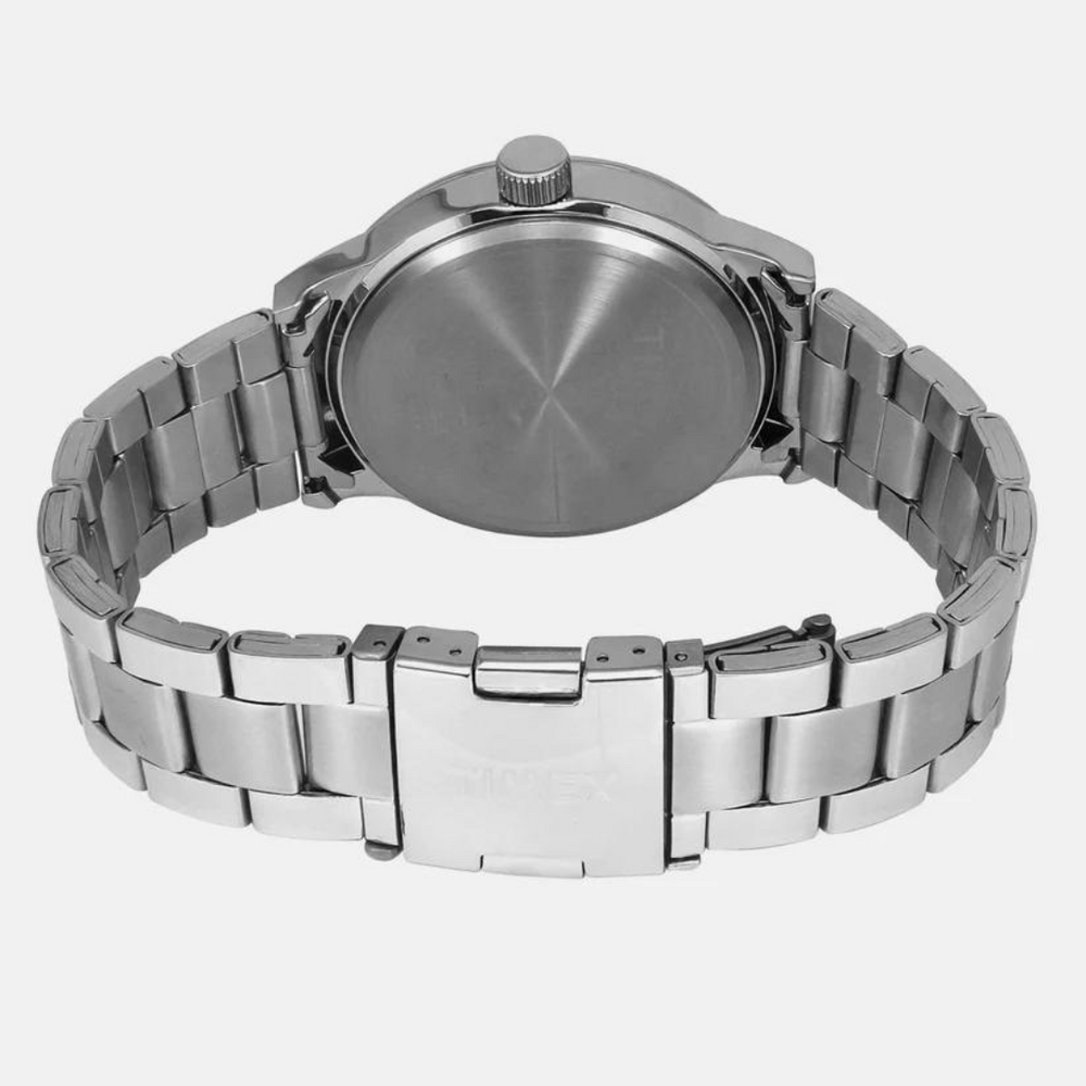 Timex E Class Male Green Analog Stainless Steel Watch TWEG19918 - KRISHNA WATCH COMPANY