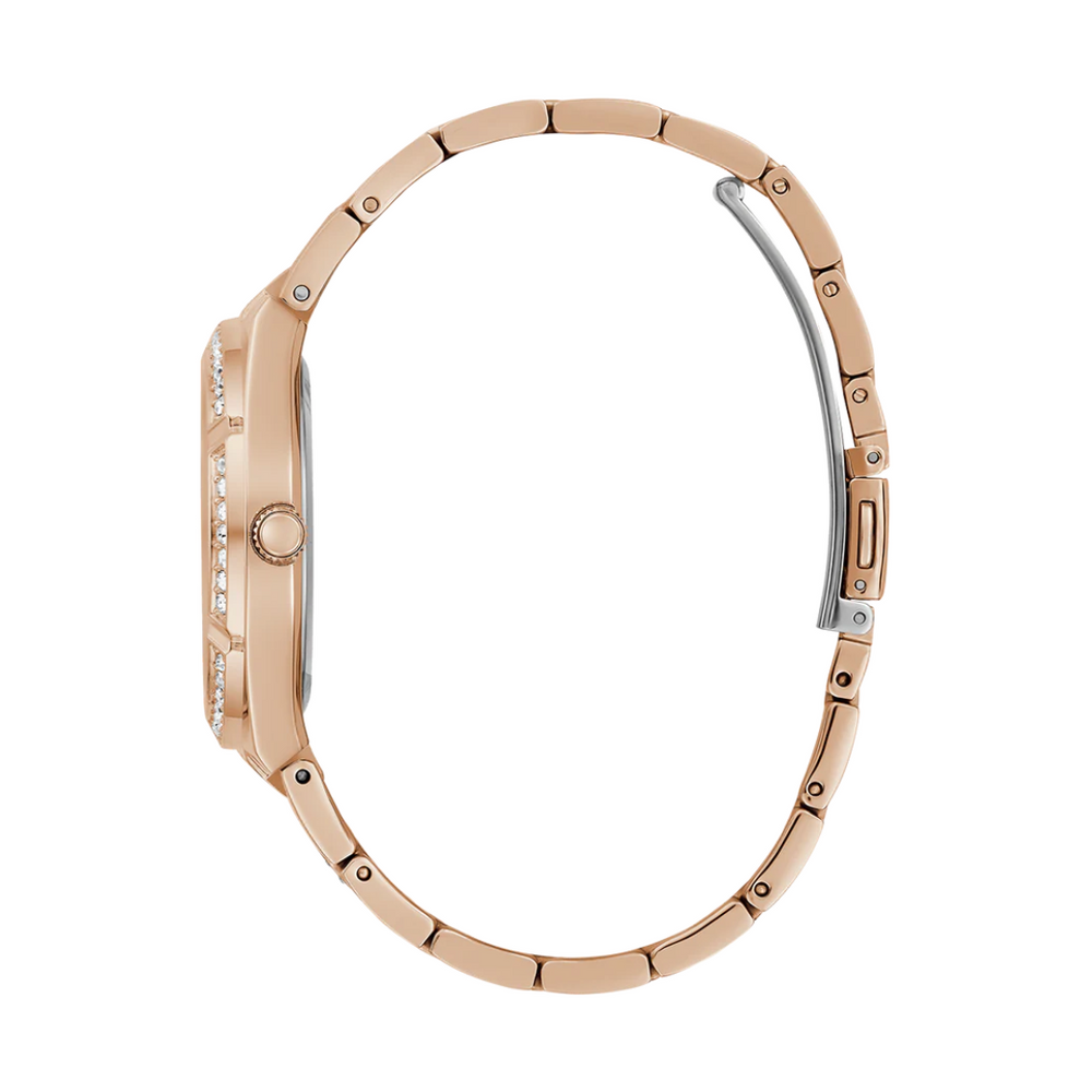 Guess Ladies Rose Gold Tone Multi-function Watch - GW0604L3 - KRISHNA WATCH COMPANY
