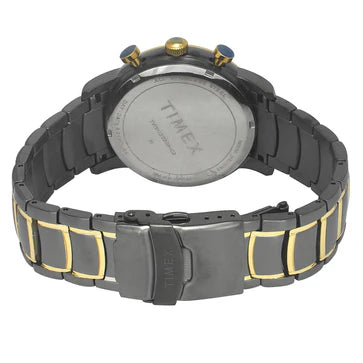 Timex Men Black Round Dial Analog Watch - TWEG20208 - KRISHNA WATCH COMPANY