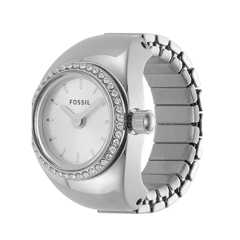 FOSSIL Watch Ring Two-Hand Stainless Steel ES5321 - KRISHNA WATCH COMPANY