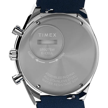Timex Q Timex Men Blue Round Dial Analog Watch - TW2W51700UJ - KRISHNA WATCH COMPANY