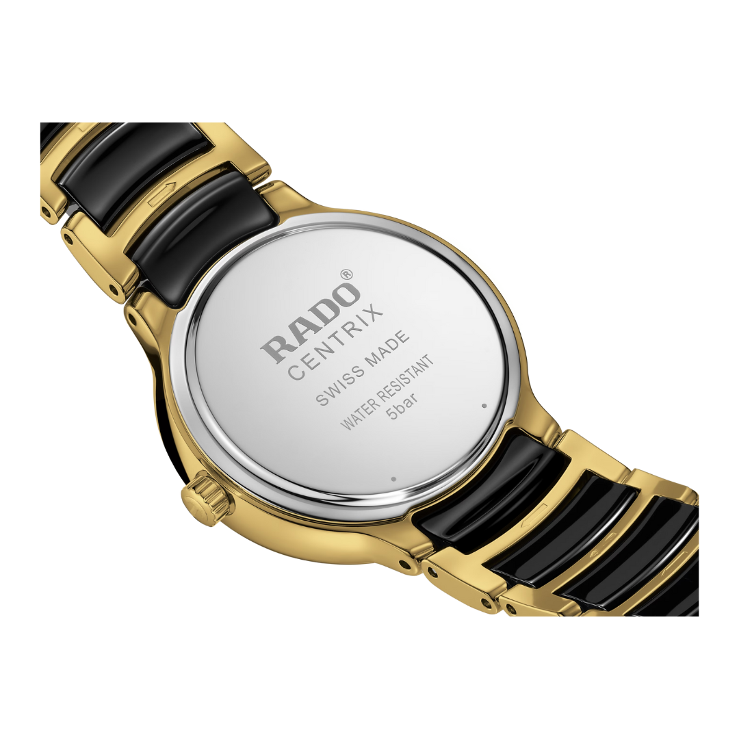 RADO Centrix Diamonds Watch for Women R30025712 - KRISHNA WATCH COMPANY