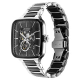 Titan Ceramic Fusion Skeleton Automatic Watch For Men - 90175KD01