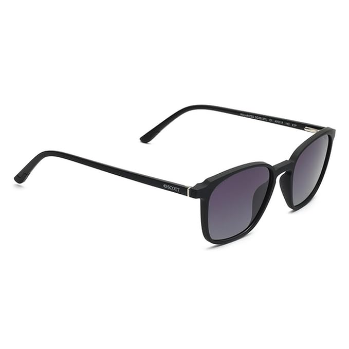 Scott Unisex Full Rim Polarized Square Sunglasses 2613 C1 S - KRISHNA WATCH COMPANY