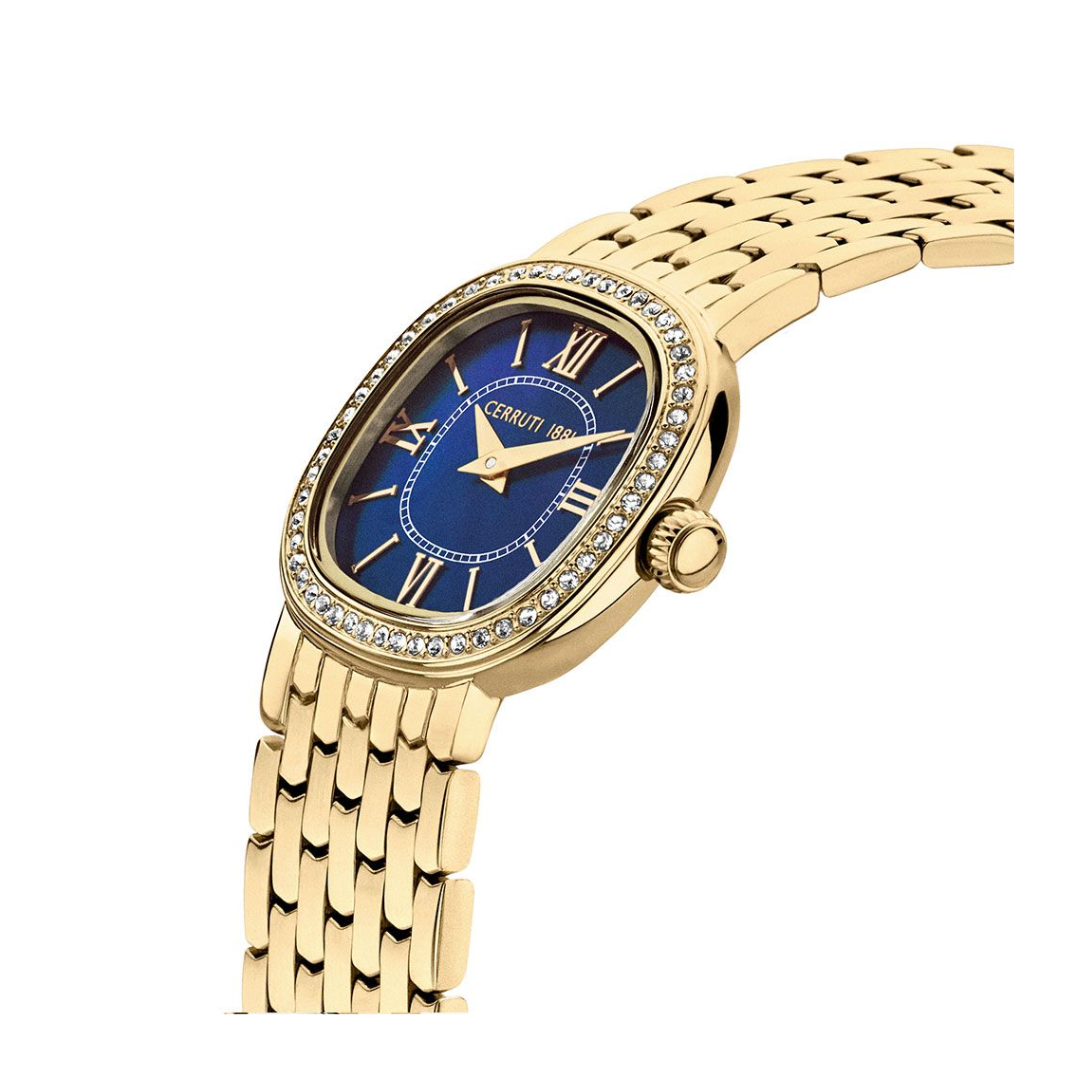Cerruti Women Gresta Square Blue Watches CECIWLG0008602W - KRISHNA WATCH COMPANY