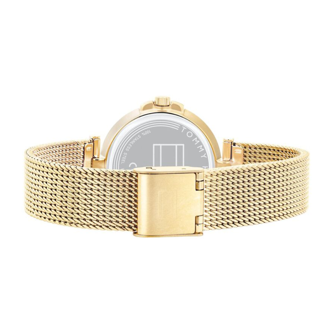 Tommy Hilfiger Quartz Analog Beige Dial Stainless Steel Strap Watch for Women TH1782362 - KRISHNA WATCH COMPANY